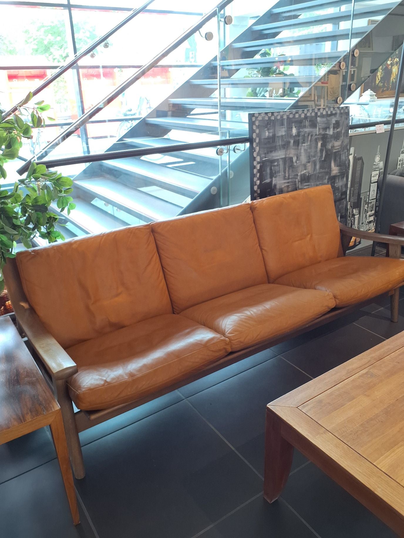 Sofa og 2 lænestole Hans J. Wegner